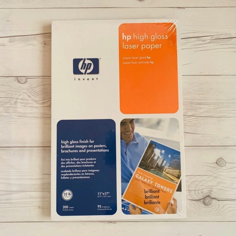 HP High Gloss Laser Paper - 11"x17"